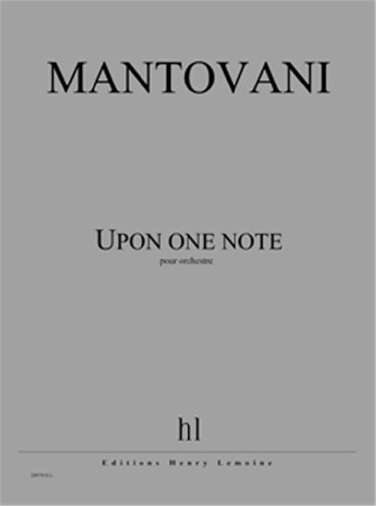 Upon one note